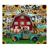 farm animals red barn tumbler 20oz | Teevron