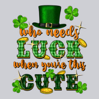 Who Needs Luck When You're This Cute Heavyweight Sweatshirt | Teevron