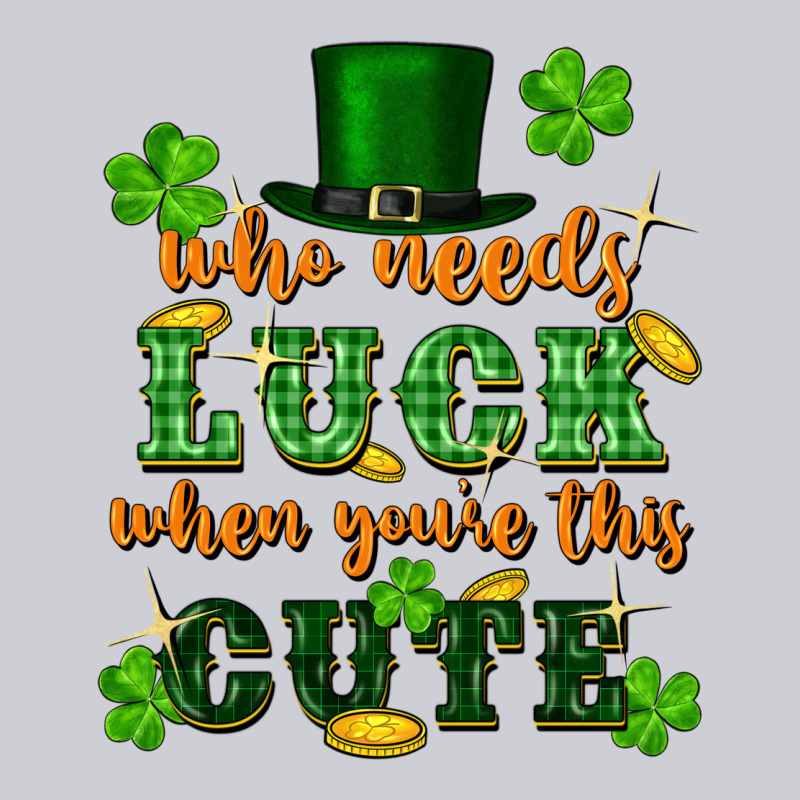 Who Needs Luck When You're This Cute Heavyweight Sweatshirt by FaDigitalArtStudio | Teevron
