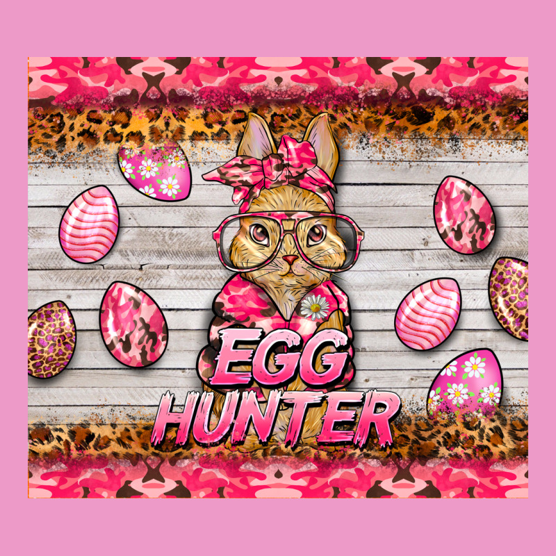 Easter Pink Camouflage Egg Hunter  Bunny Urban Hoodie by BarkalooDesign | Teevron