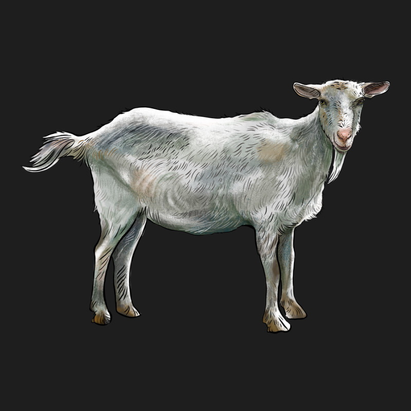 Saanen Goat Classic Tee by LillyAllenDesigns | Teevron