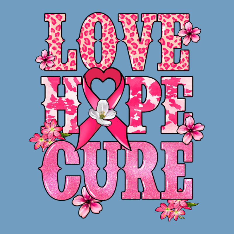 Love Hope Cure Cancer Awareness Urban Heavy Tee by HowdyJamesFarm | Teevron