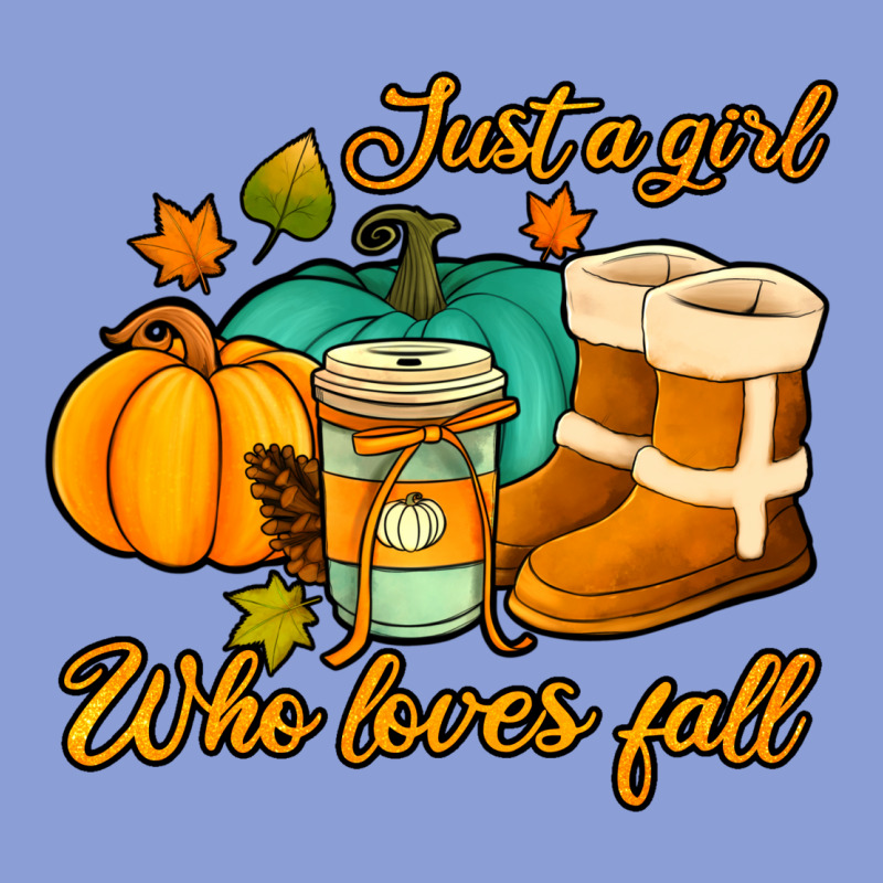 Just A Girl Who Loves Fall Long Sleeve Tee by Jasminsmagicworld | Teevron