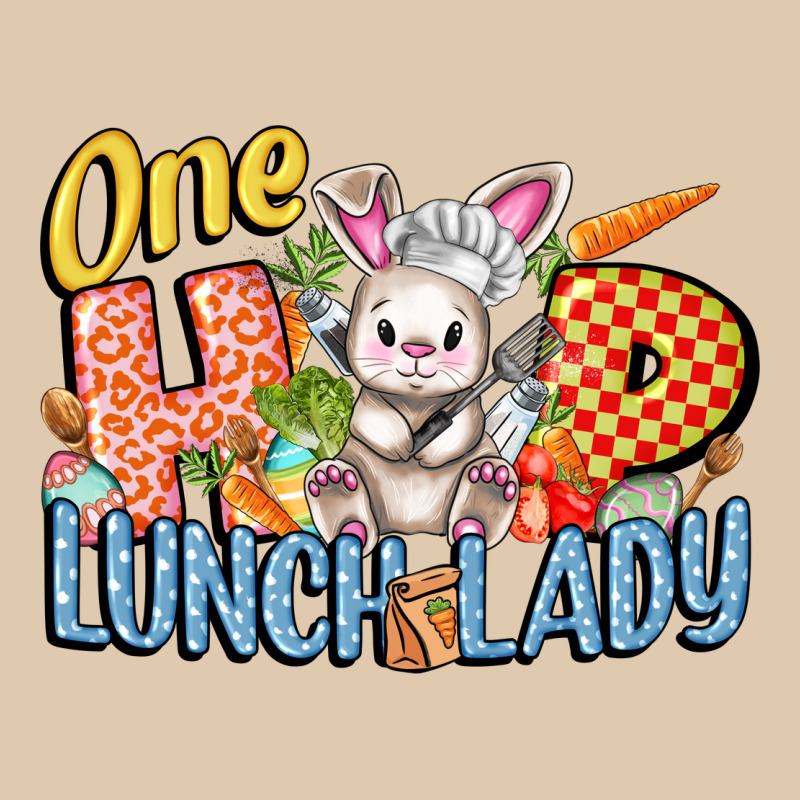 One Hip Lunch Lady Easter Day Heavyweight Sweatshirt by FaDigitalArtStudio | Teevron