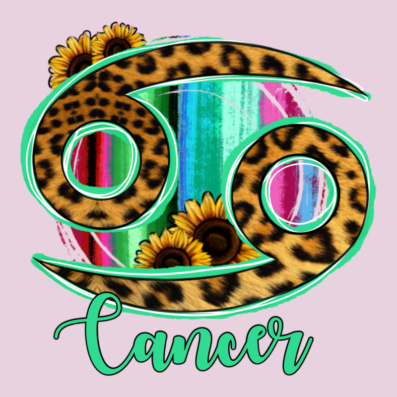Cancer Zodiac Sign Sunflower Leopard Serape Ladies Tee by RanaPortraitStore | Teevron