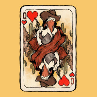 Queen Of Hearts Cowgirl Vintage Hoodie | Teevron