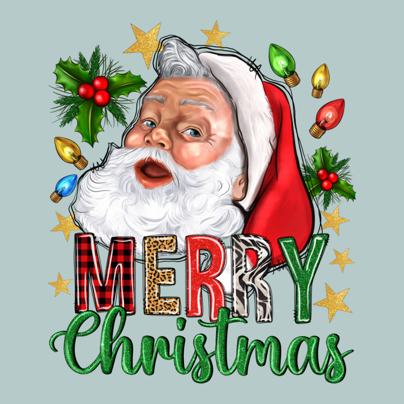 Merry Christmas With Santa Heavy Core Tee by BundleAndBundleShop | Teevron