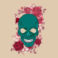 Skull With Flowers Classic Tee | Teevron
