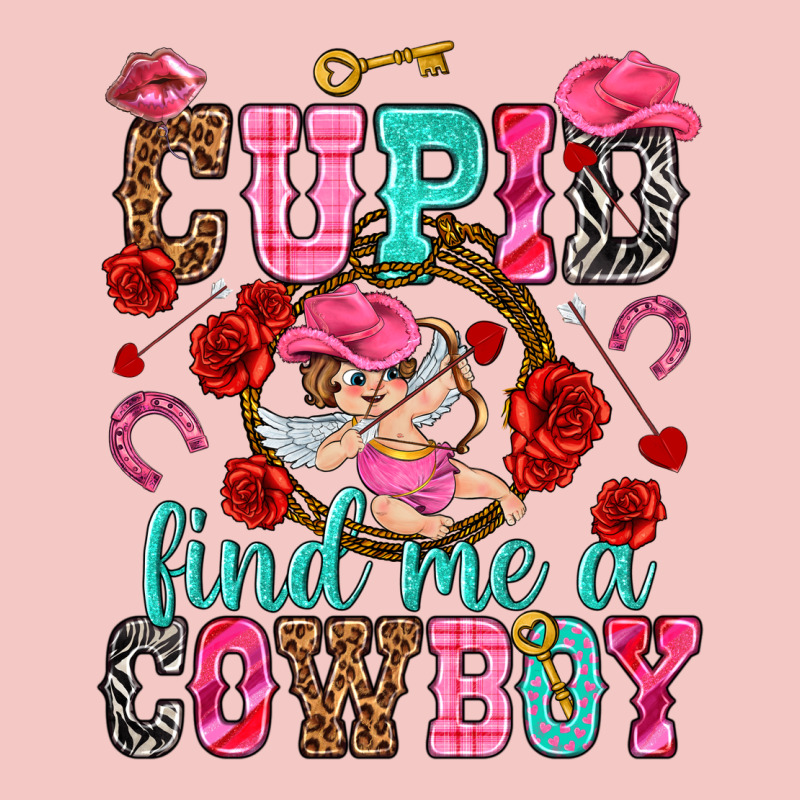 Cupid Find Me A Cowboy Valentine's Day Urban Heavy Tee by HowdyJamesFarm | Teevron