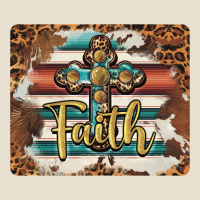 Faith Cross Mousepad Urban Hoodie | Teevron
