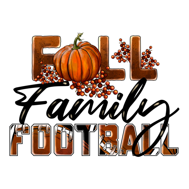 Fall Family Football Premium Tee by LillyAllenDesigns | Teevron