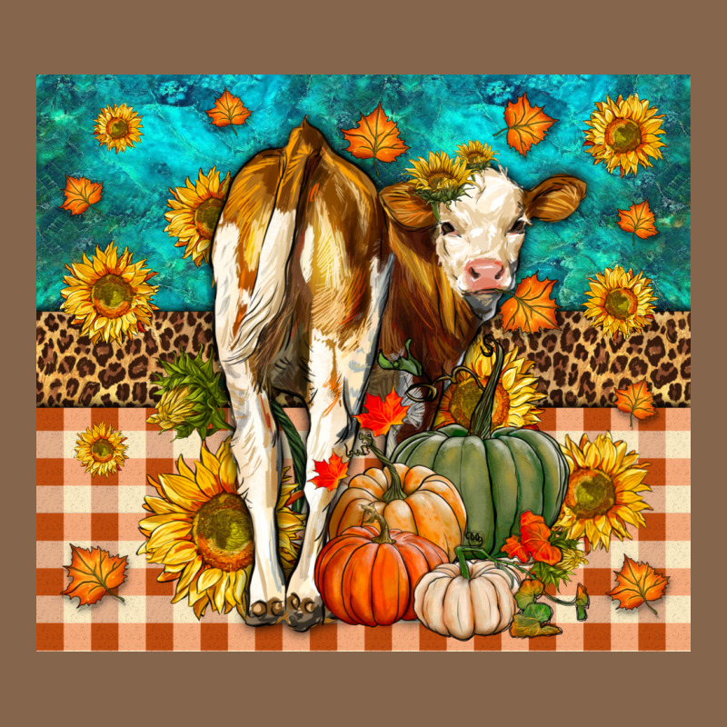 Western Fall Heifer Premium Tee by LillyAllenDesigns | Teevron