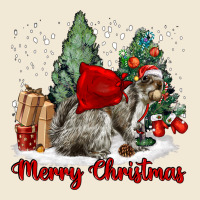 Merry Christmas Gray Squirrel Ladies Tee | Teevron