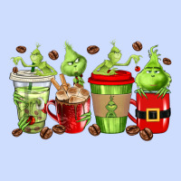 Grinch Coffee Cups Urban Heavy Tee | Teevron