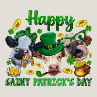 Happy Saint Patrick's Day With Clover Heavy Core Tee | Teevron