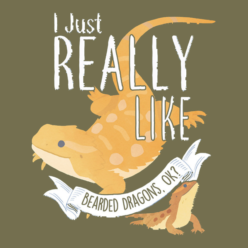 Bearded Dragons I Just Really Like Bearded Dragons Vintage Hoodie by lanVoArt | Teevron