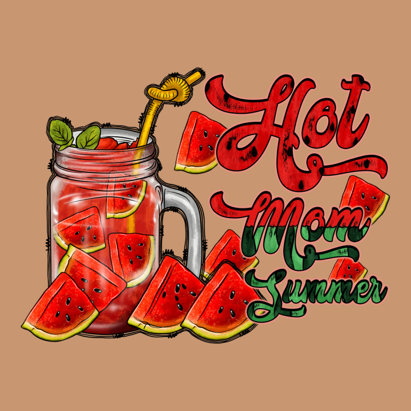 Hot Mom Summer Watermelon Heavyweight Hoodie by RacoonDesign | Teevron