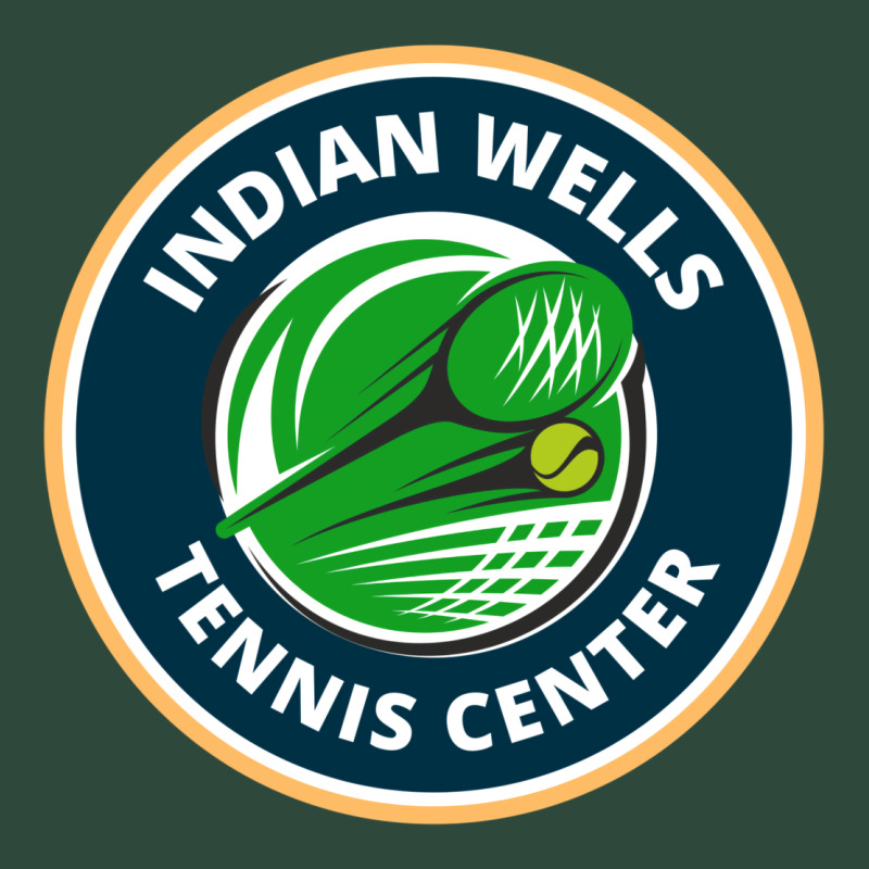 Indian Wells Tennis Center Zipper Hoodie by lanVoArt | Teevron