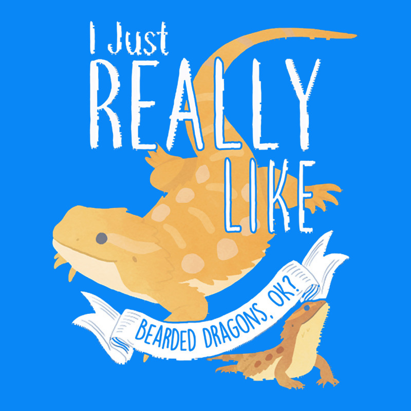 Bearded Dragons I Just Really Like Bearded Dragons Zipper Hoodie by lanVoArt | Teevron