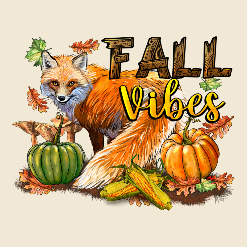 Fall Vibes Fox Premium Tee by LillyAllenDesigns | Teevron
