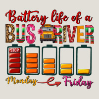 Battery Life Of A Bus Driver Heavy Core Tee | Teevron