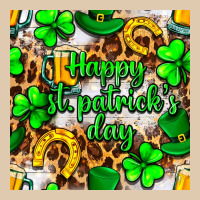 Happy St. Patrick's Day Pattern Digital Paper Heavyweight Sweatshirt | Teevron