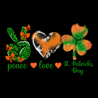 Peace Love St.patrick's Day Heavy Core Tee | Teevron