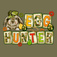 Egg Hunter With Camouflage Plate Letters Easter Vintage Hoodie | Teevron