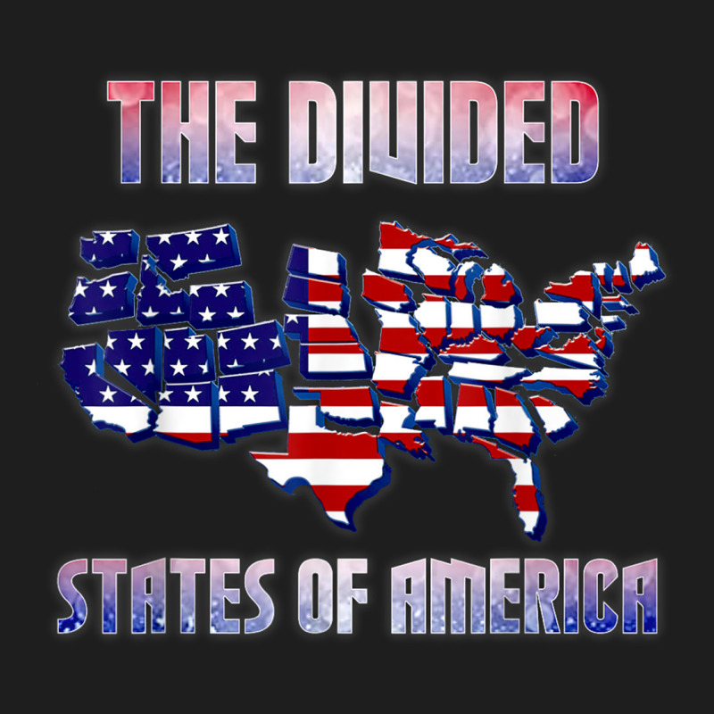 The Divided States Of America Political Humor Usa Map T Shirt Heavyweight Hoodie by lanVoArt | Teevron