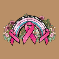 Cancer Ribbon Rainbow Cancer Awareness Vintage Hoodie | Teevron