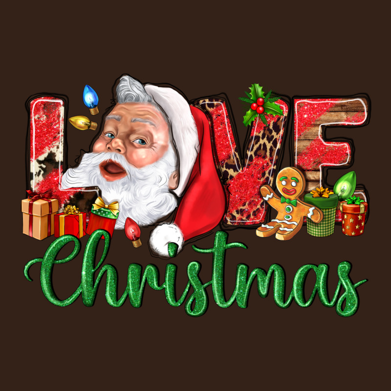 Love Christmas With Santa Heavy Core Tee by BundleAndBundleShop | Teevron