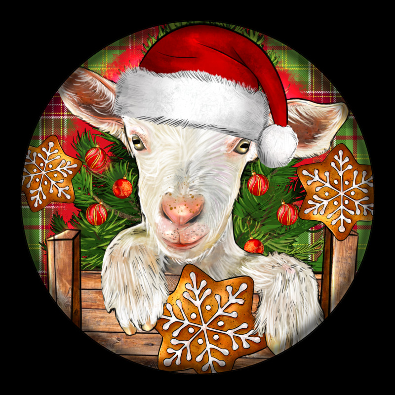 Baby Cashmere Goat Christmas Ladies Tee by LillyAllenDesigns | Teevron