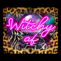 Witchy Af Crystal Ball Ladies Tee | Teevron