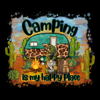 Camping Is My Happy Place Urban Hoodie | Teevron