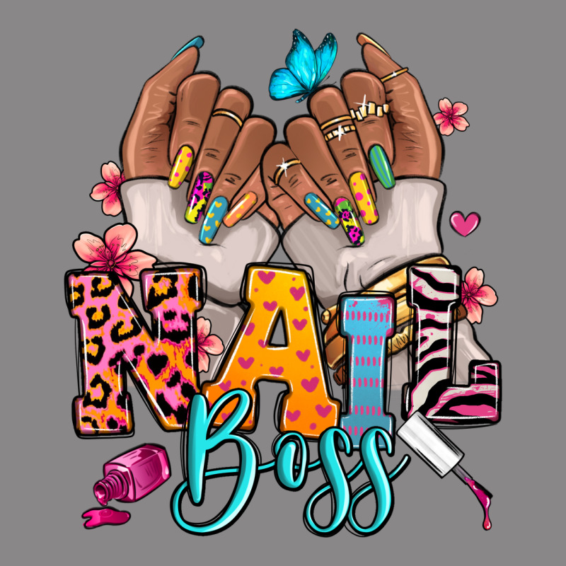 Afro Woman Nail Boss Vintage Tee by RanaPortraitStore | Teevron