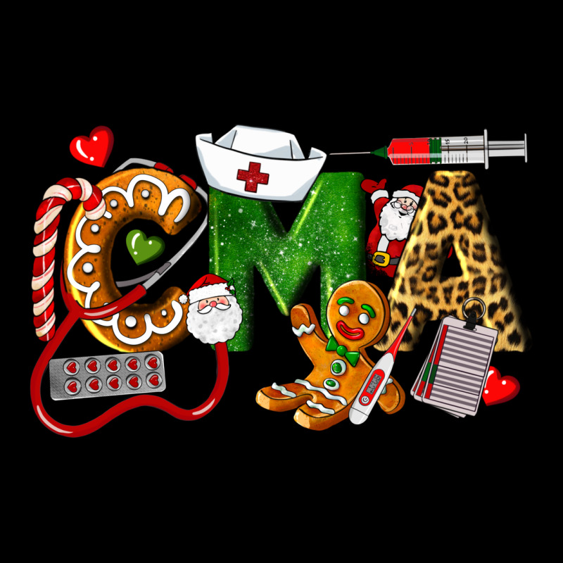 Christmas Cma Certified Medical Assistant Ladies Tee by LillyAllenDesigns | Teevron