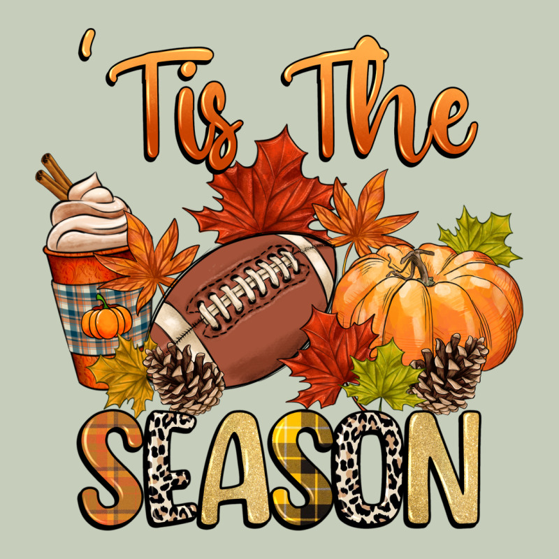 Tis The Season Football Long Sleeve Tee by CowGirlArtShop | Teevron