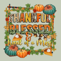Thankful Blessed And Kind Of A Mess Long Sleeve Tee | Teevron