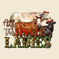 All The Jingle Ladies Christmas Cows Ladies Tee | Teevron