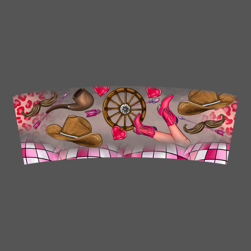 Howdy Valentine Zipper Hoodie by CowhideDigitalArt | Teevron
