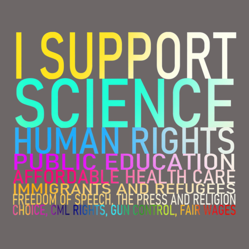 Hot Trend I Support Science Human Rights Public Education Classic Tee by lanVoArt | Teevron