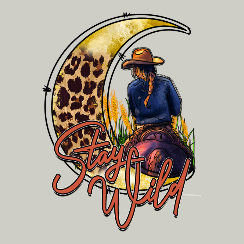 Stay Wild Moon Cowgirl Heavyweight Hoodie by RacoonDesign | Teevron