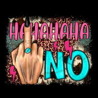 Hahahaha No Leopard Cowhide Heavy Core Tee | Teevron
