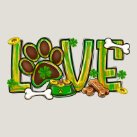St. Patrick's Day Love Dog Paw Heavy Core Tee | Teevron