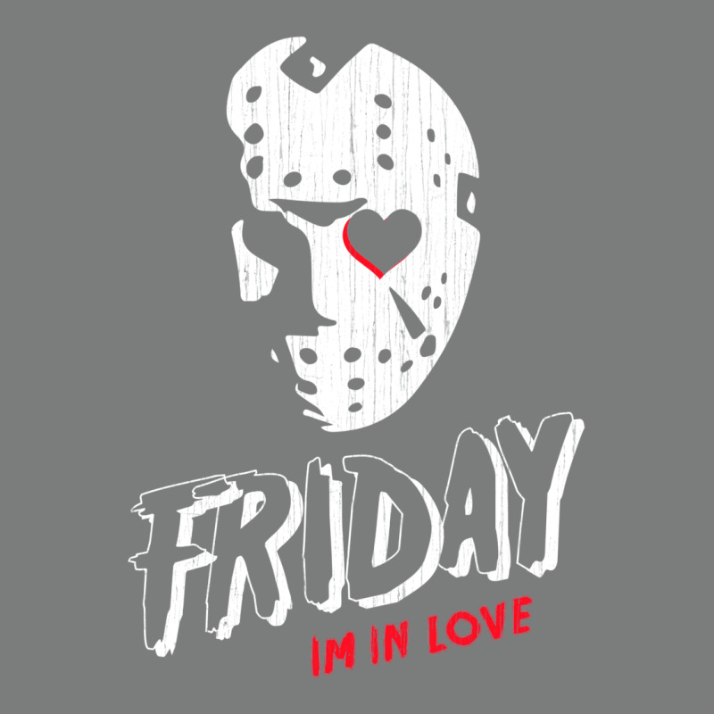 Friday The 13th Friday I'm In Love Vintage Style Horror Halloween T Sh Premium Hoodie by lanVoArt | Teevron