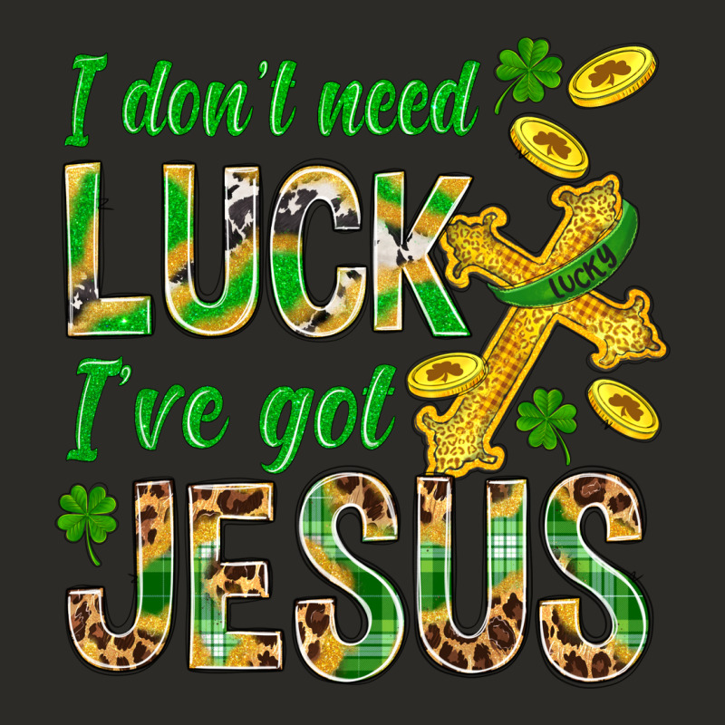 I Don't Need Luck I've Got Jesus St. Patricks Heavy Core Tee by BundleAndBundleShop | Teevron