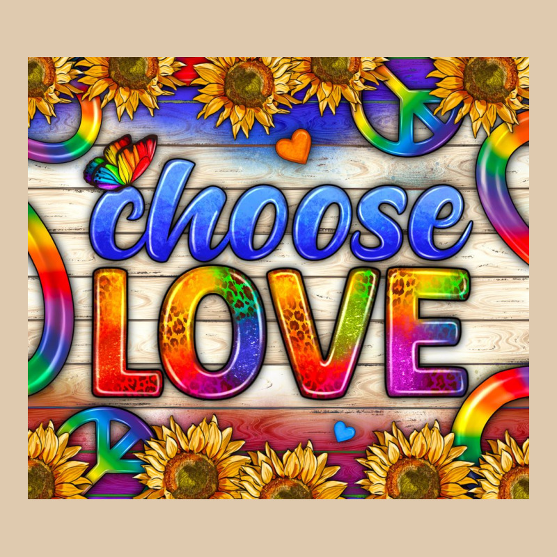 Western Choose Love Tumbler Heavyweight Sweatshirt by BundleAndBundleShop | Teevron