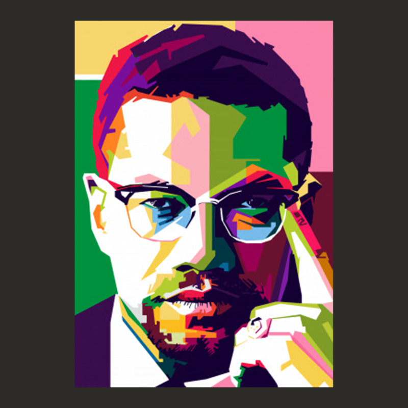 Malcolm X Heavy Core Tee by lanVoArt | Teevron