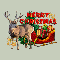 Merry Christmas Deer Ladies Tee | Teevron