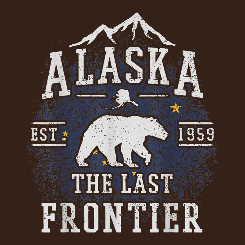 Alaska The Last Frontier Shirt   Adventure Alaskan Home Gift T Shirt Heavy Core Tee by lanVoArt | Teevron